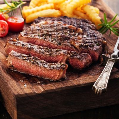 1x 12oz AAA Black Angus grass-fed Ribeye Steaks